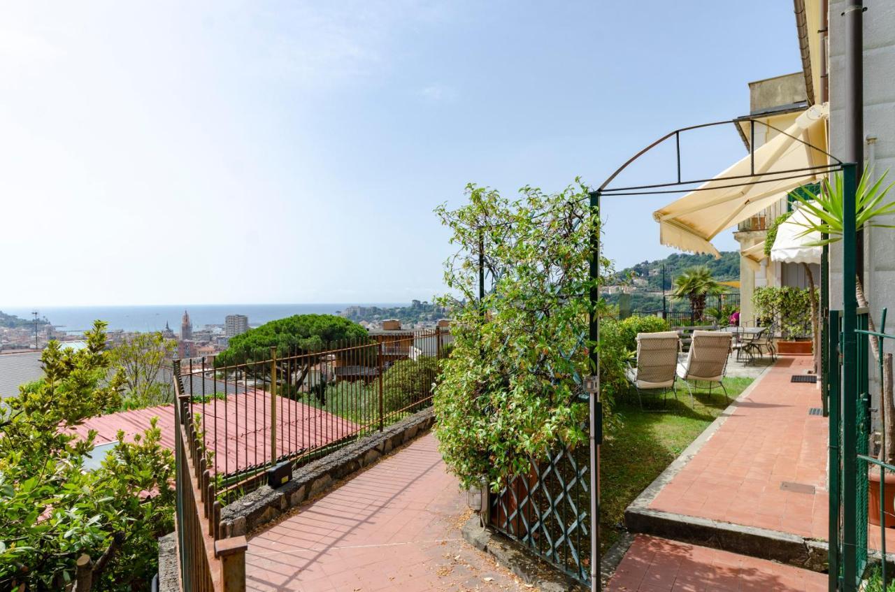 Joivy Inviting Flat With Garden And Sea View In Rapallo Рапалло Экстерьер фото