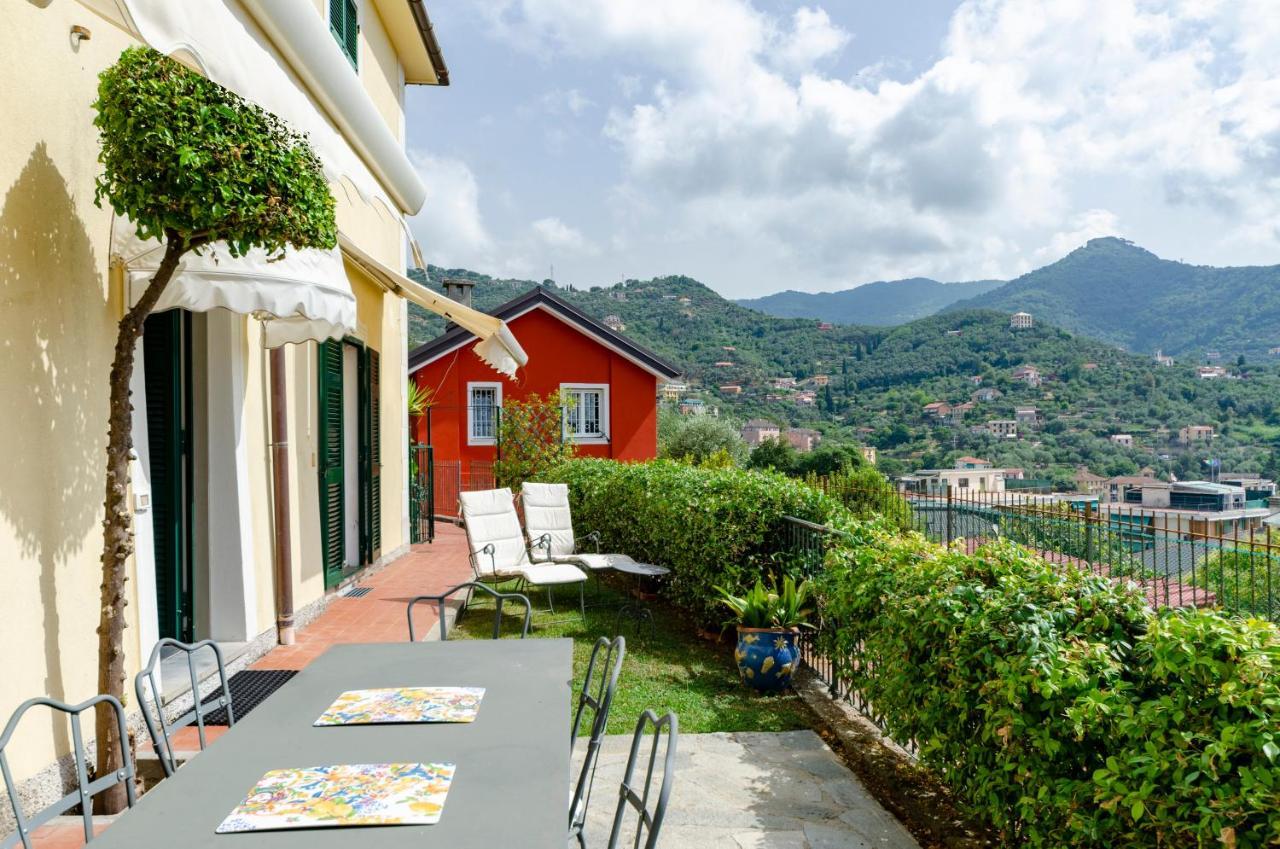 Joivy Inviting Flat With Garden And Sea View In Rapallo Рапалло Экстерьер фото